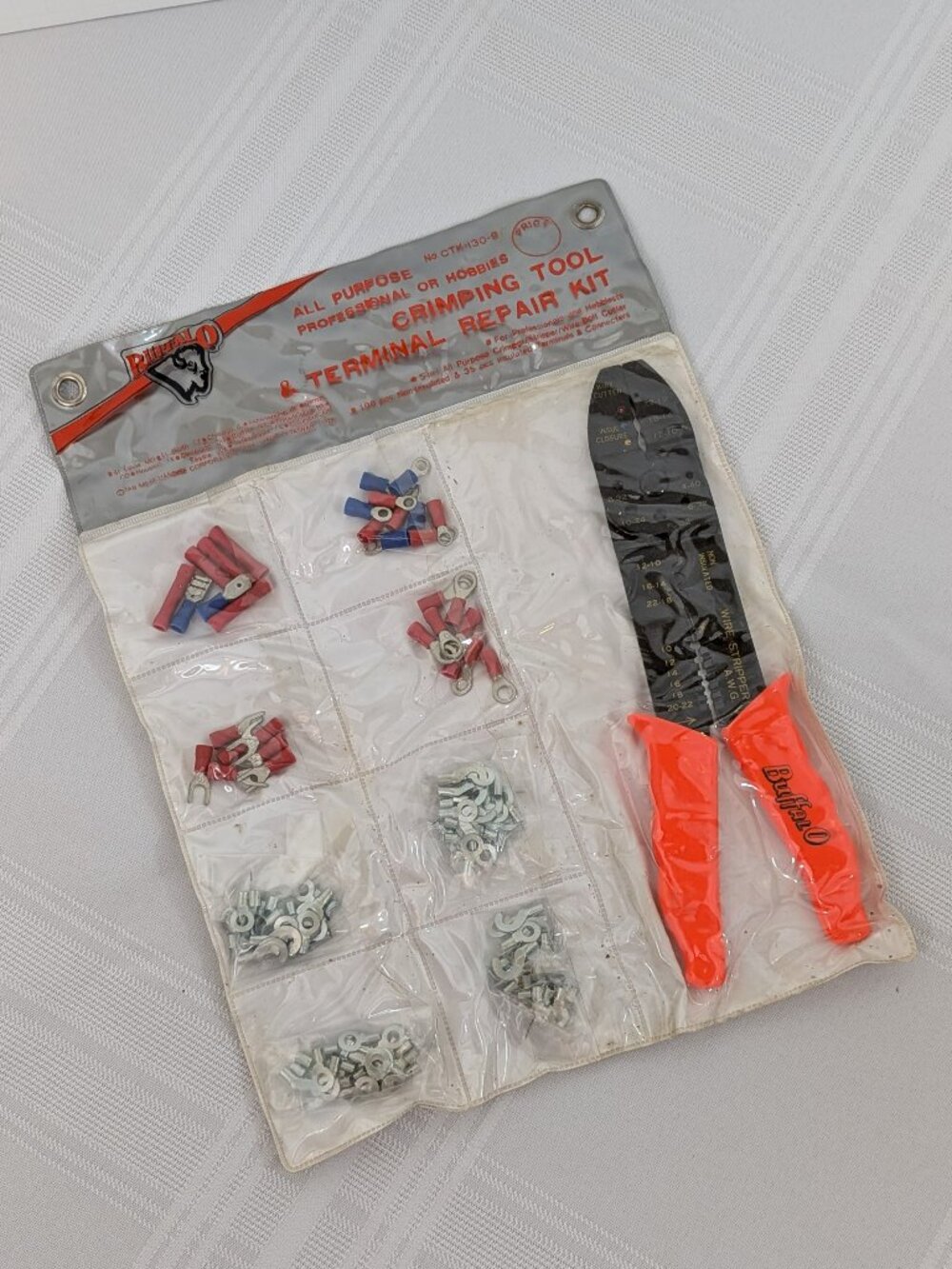 Buffalo Crimping Tool & Terminal Repair Kit - New in original packaging